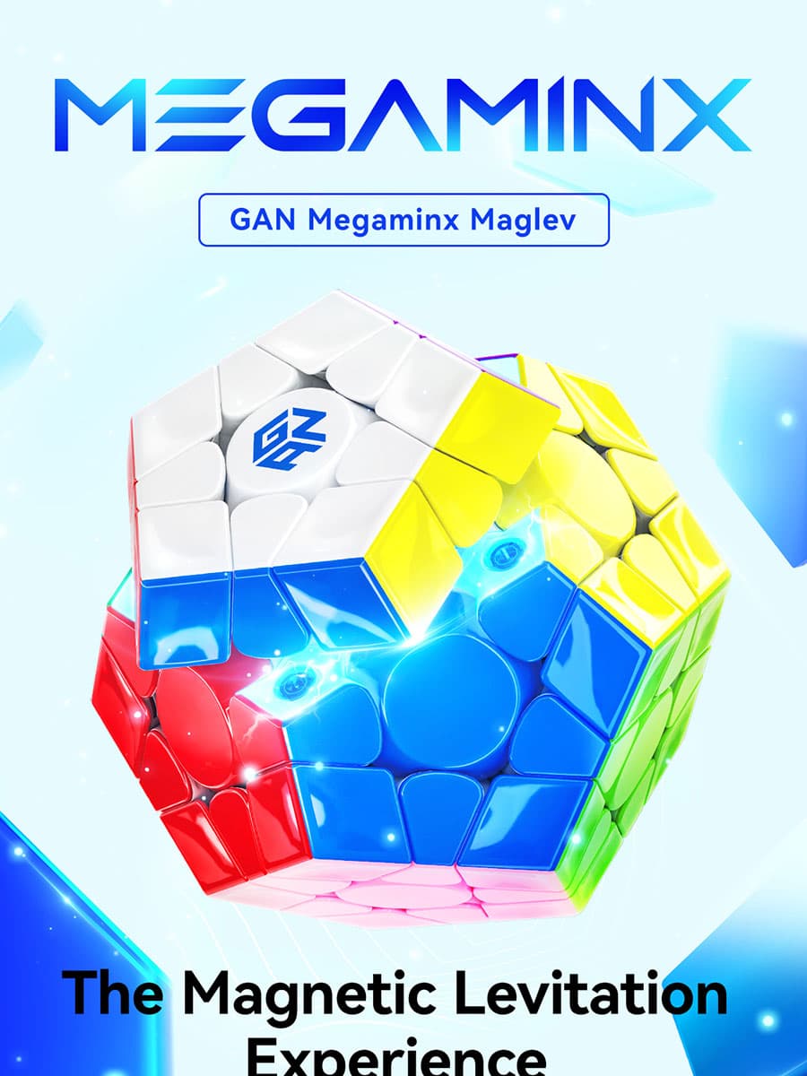 GAN magnetic cube Megaminx V2 Maglev UV [ZiiCube.com]