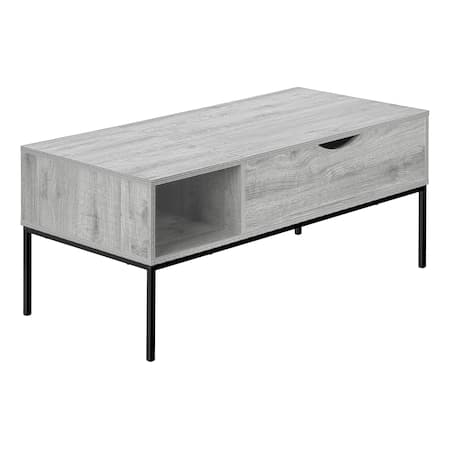 Monarch Specialties Coffee Table, 42 in. L, Rectangular, Cocktail, Lift ...