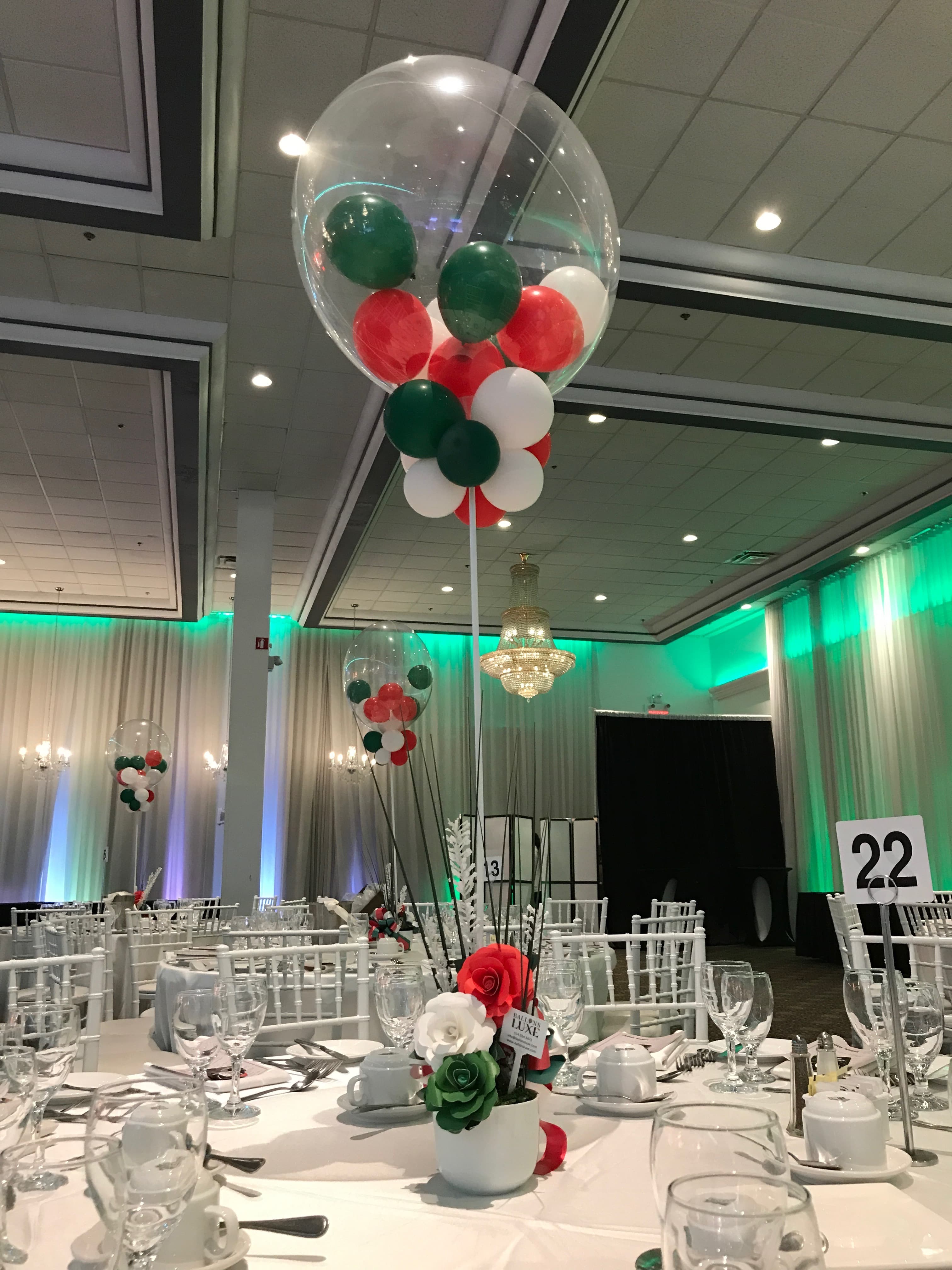 Centre de table - Ballons Luxe | des ballons pour des moments précieux