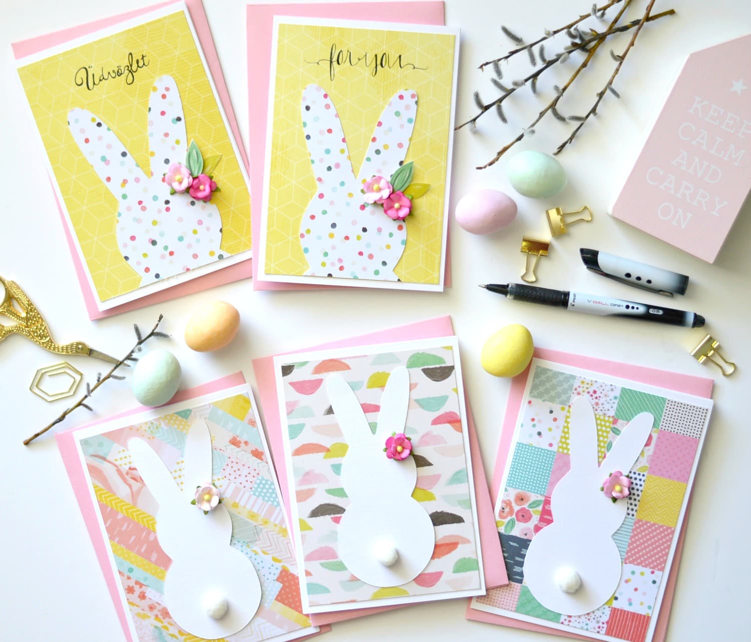 Diy Easter Greeting Cards at Laurie Hamlett blog