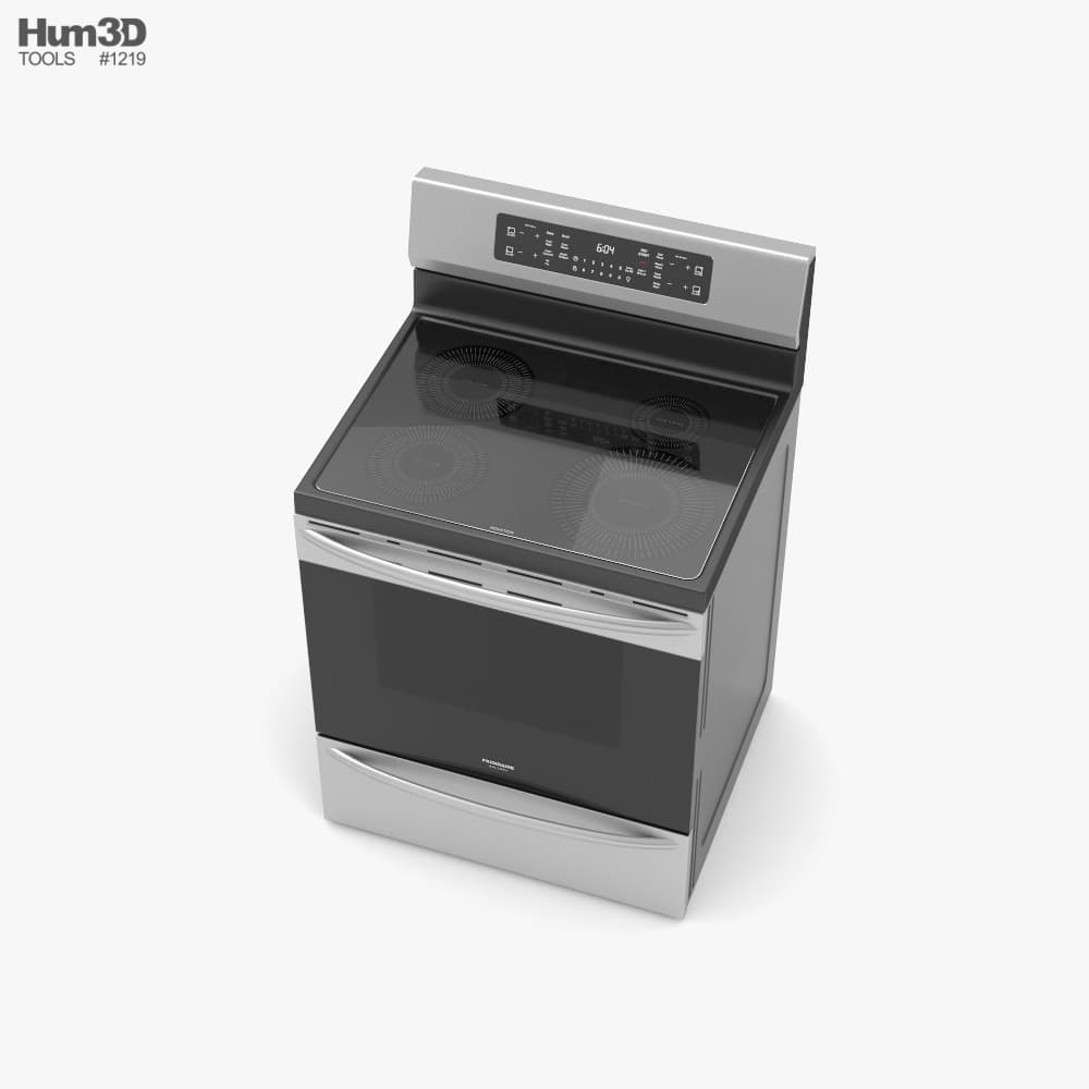 Frigidaire Gallery 30 inch Freestanding Induction Range 3D model ...