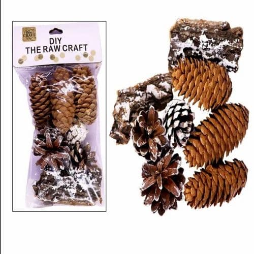 Natural Delights: Diy Wooden Pinecone (big) - Craft Your Own Rustic ...
