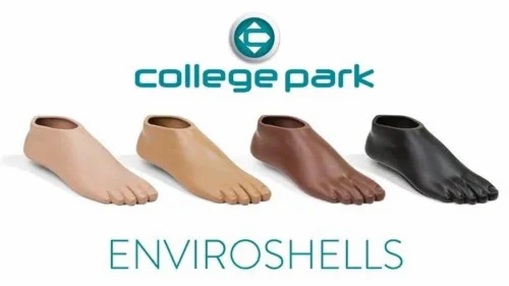 College Park Foam Polymer Prosthetic Foot Shell, Size: Medium and Large ...