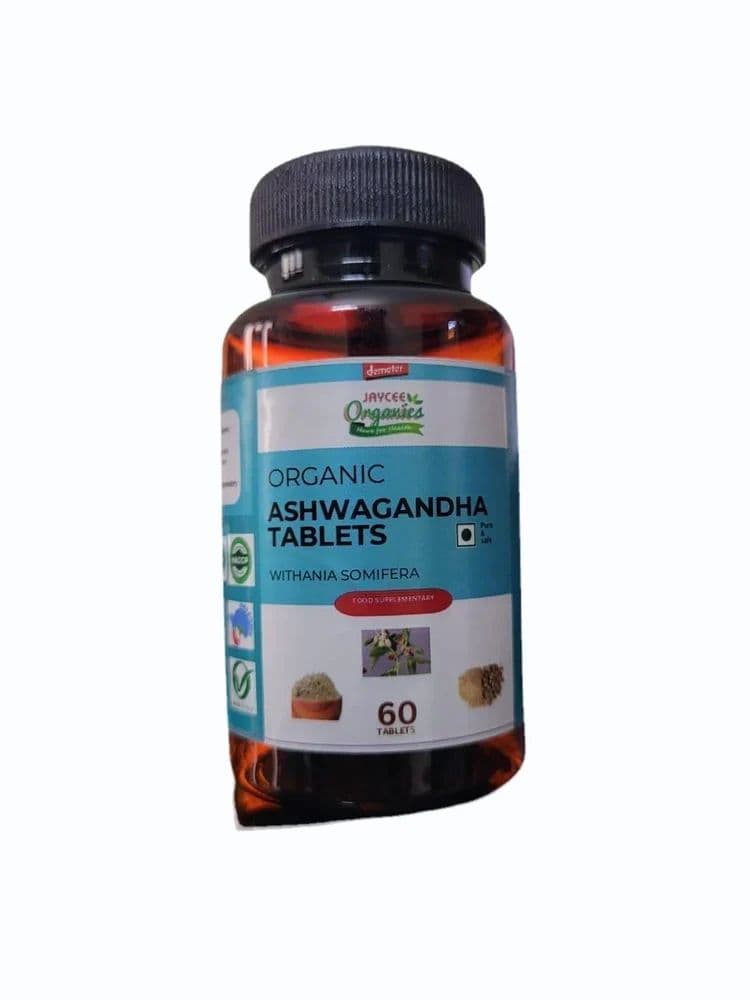 Certified Organic Ashwagandha Tablets at ₹ 325/bottle in Chennai | ID ...