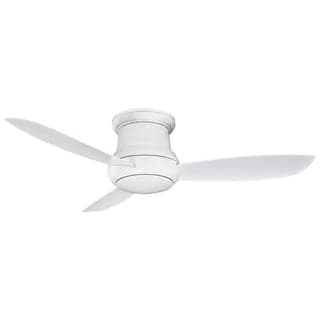 Minka Aire Concept II Wet White 3 Blade 52 Inch LED Ceiling Fan - Bed ...