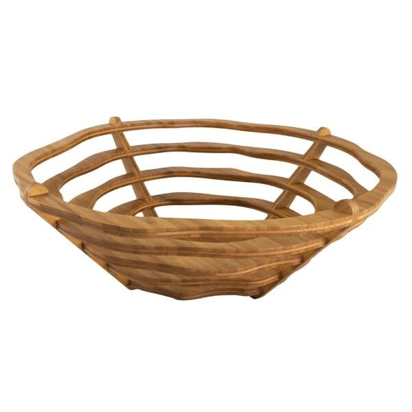Shop Totally Bamboo Fruit Bowl - Free Shipping Today - Overstock.com ...