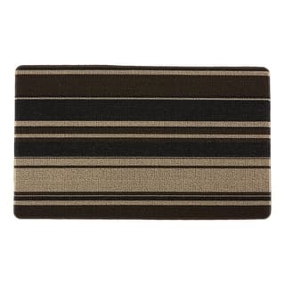 Striped Rectangular Tufted Loop Doormat - 17.75" x 29.5" - Bed Bath ...
