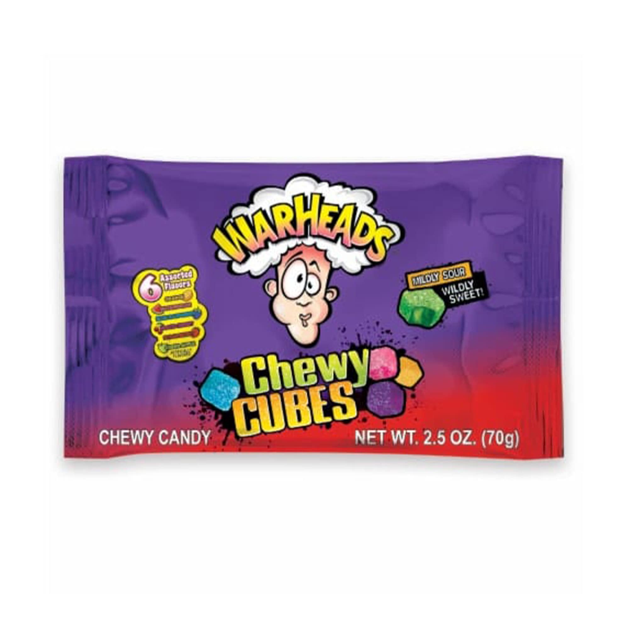 Warheads Sour Chewy Cubes 56g (2oz) | American Food Mart