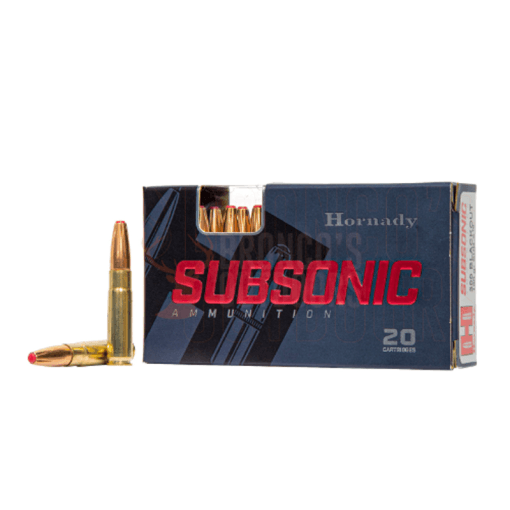 300 Blackout 190gr Sub-X – Subsonic – (Hornady) – Ammo Direct