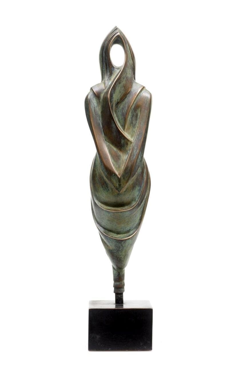 Omaggio (Small Abstract Bronze Woman statue) – ArtParkS