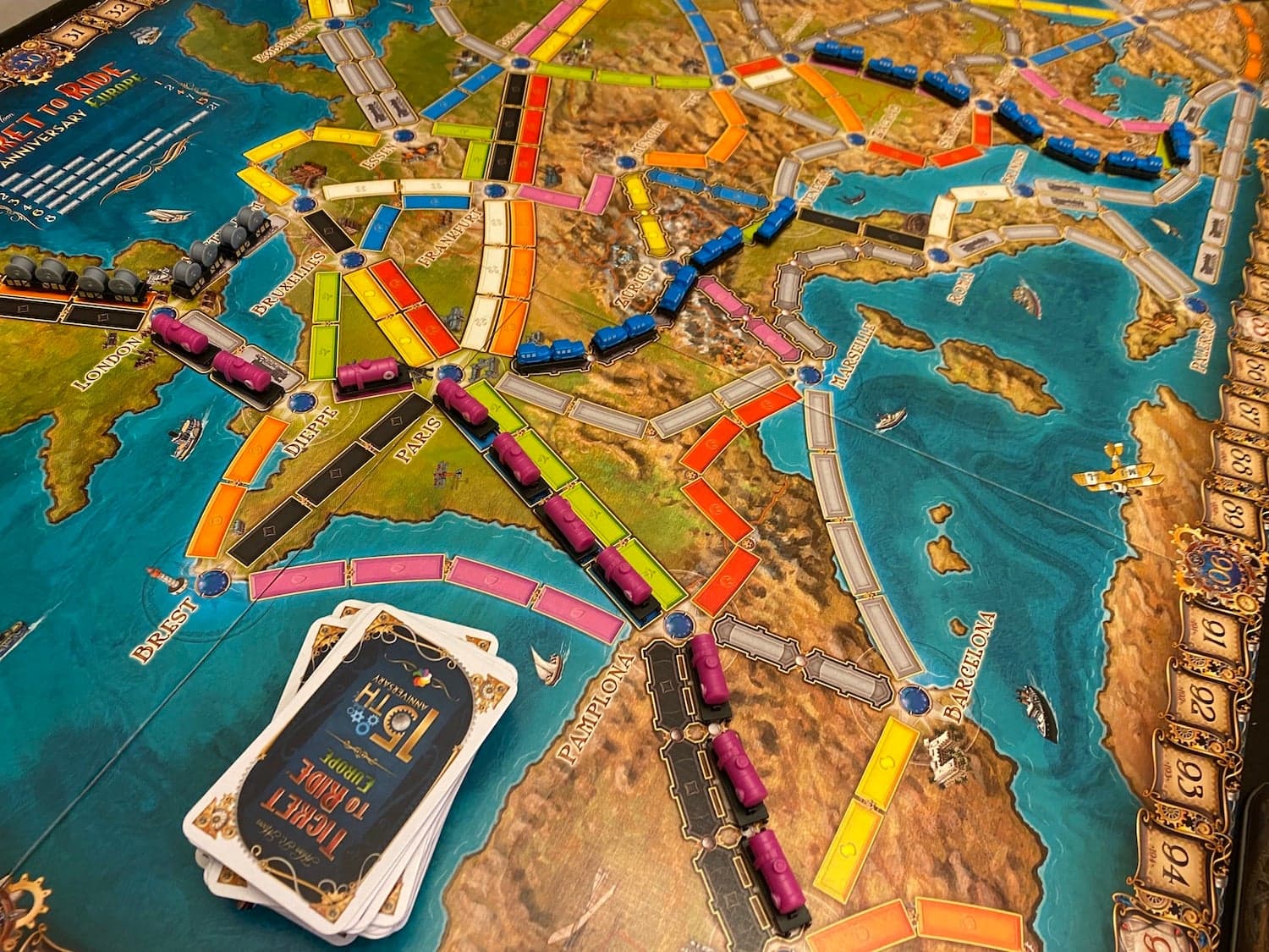 Ticket to Ride: Europe 15th Anniversary Edition Review - IGN