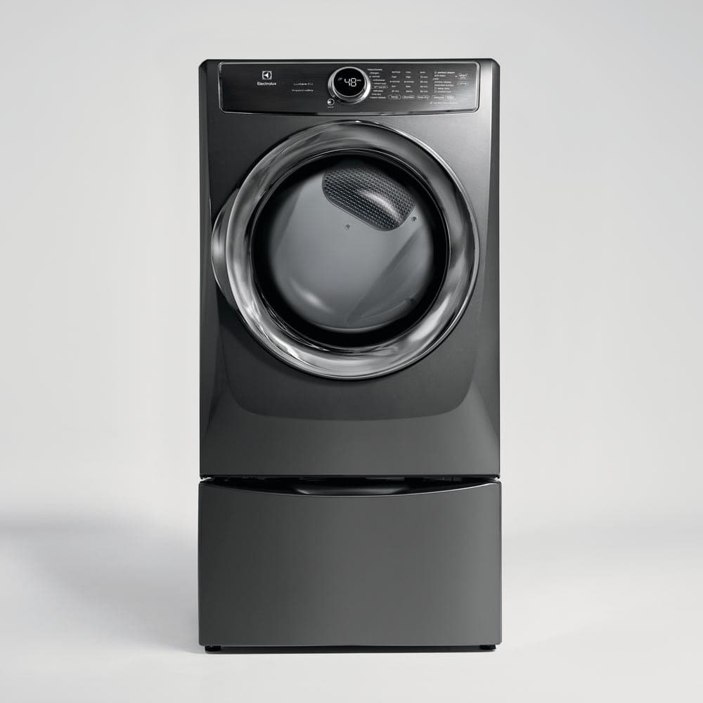 Electrolux EFME627UTT 27 Inch Electric Dryer with 8.0 Cu. Ft. Capacity ...