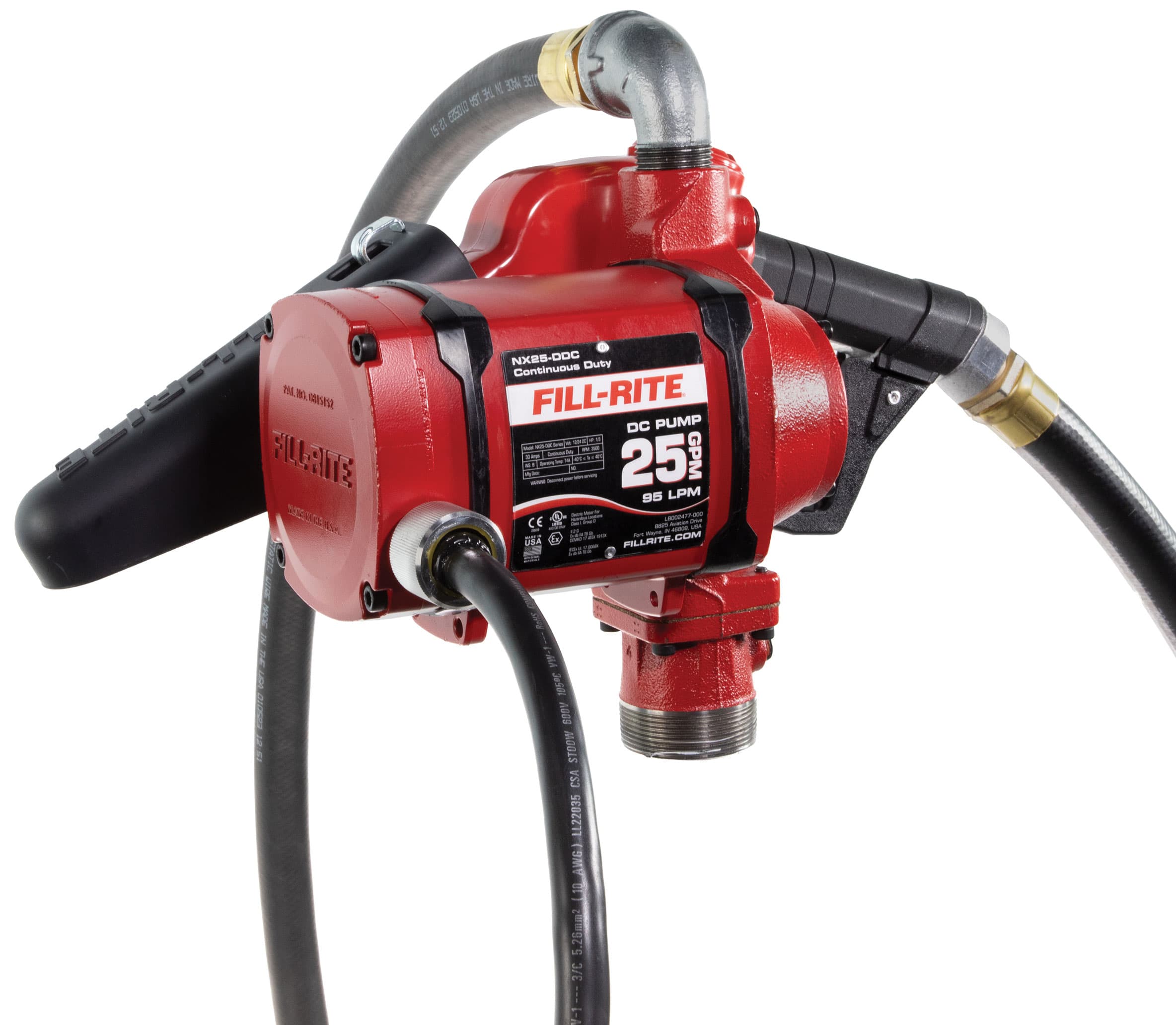 Fill-Rite - Sotera 12 Volt Fuel Transfer Pump, 25 GPM, NX25 Series ...
