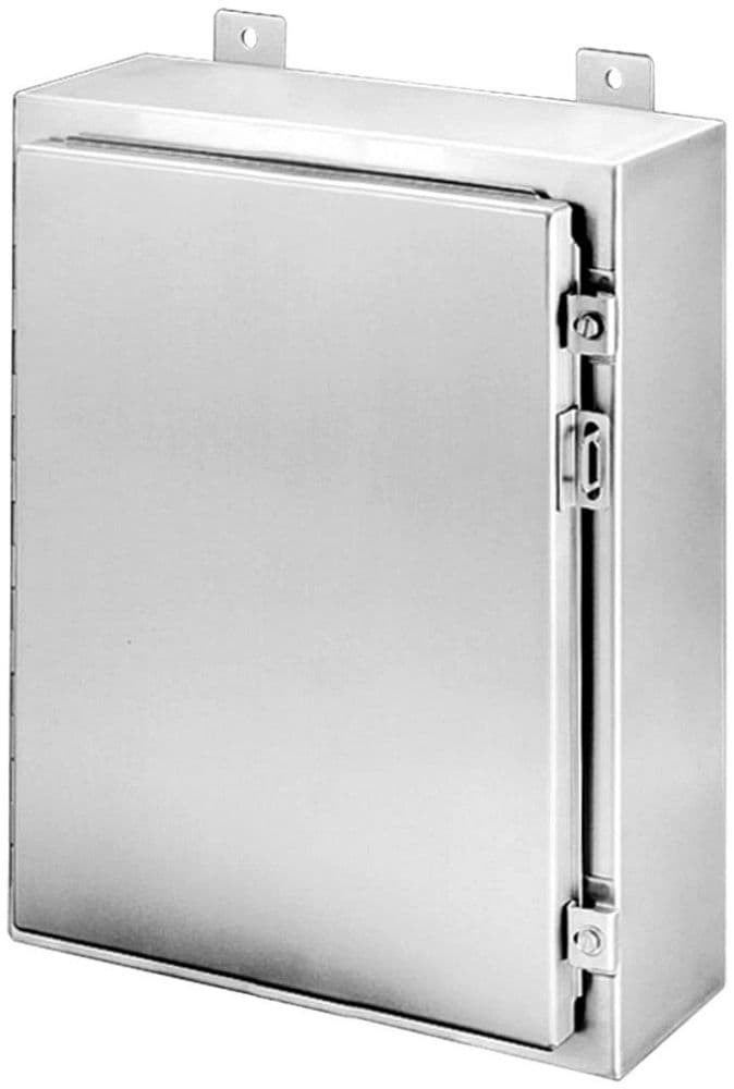 Hoffman A24H2412SSLP Wall-Mount Type 4X Enclosure 24.00X24.00X12.00 ...