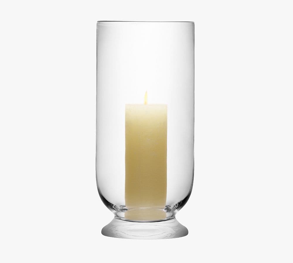 Dani Glass Hurricane Candle Holder | Pottery Barn