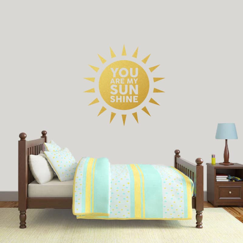 SweetumsWallDecals You Are My Sunshine Wall Decal | Wayfair