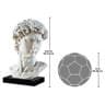 Design Toscano Michelangelo's David Bust Statue & Reviews | Wayfair