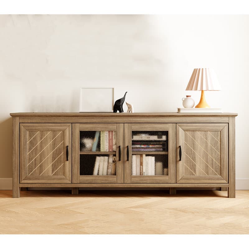 Lark Manor™ Farmhouse Tv Stand,tv Console Table With Doors & Storage ...