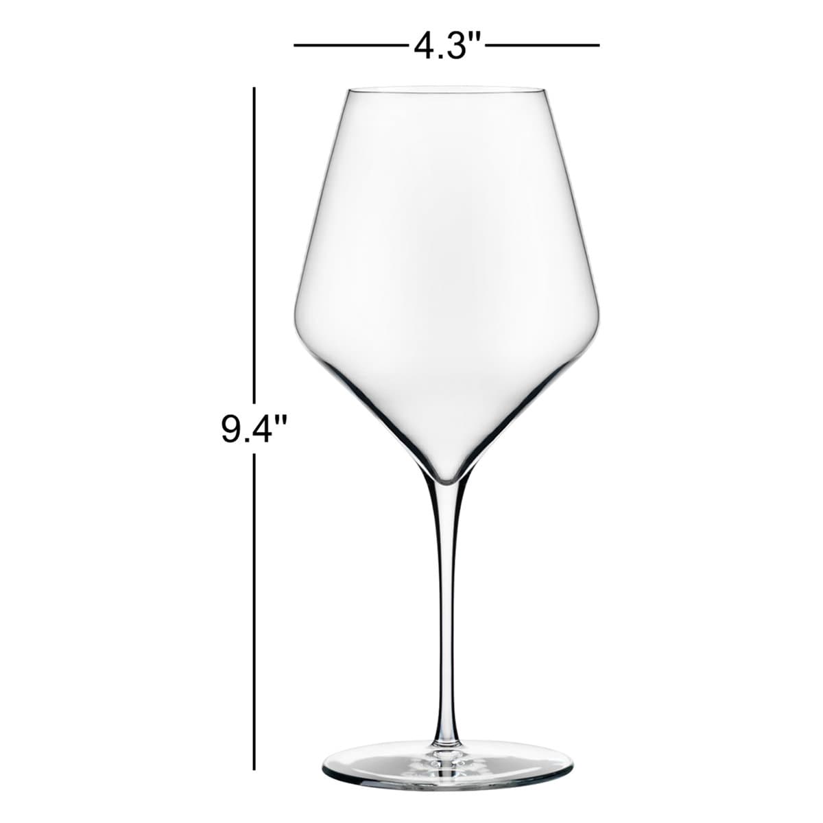 Libbey Signature Greenwich Red Wine Glasses, 24-ounce, Set of 4 ...