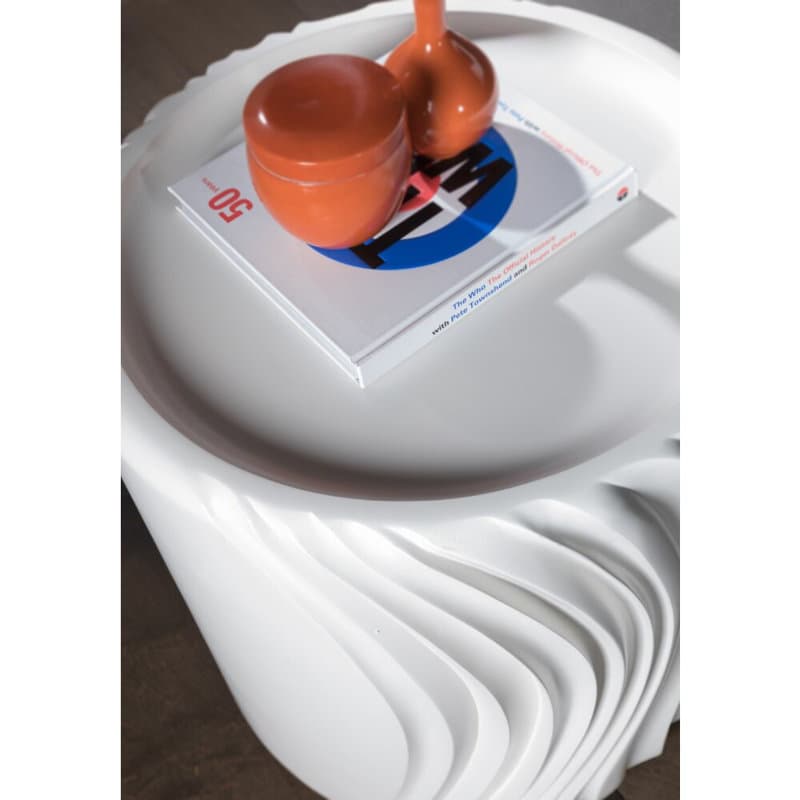 Artistica Home Signature Designs Volante Round Drum End Table | Wayfair
