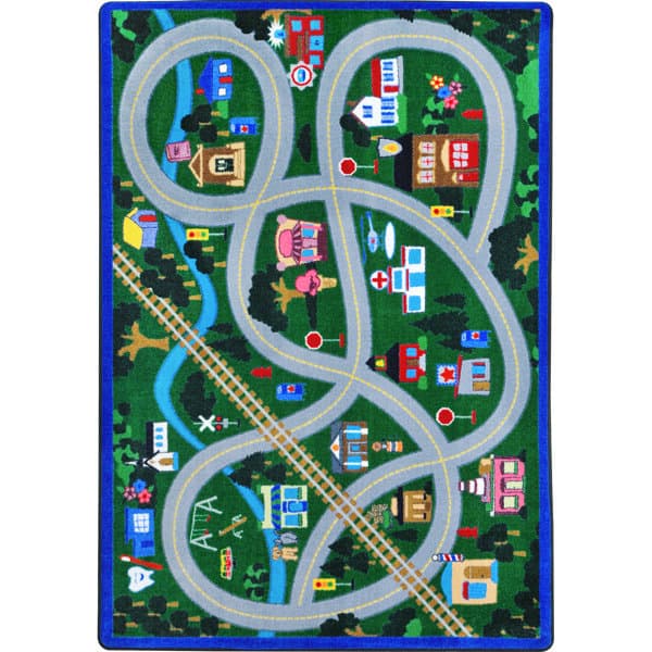 Joy Carpets My Community Helpers Area Rug | Wayfair