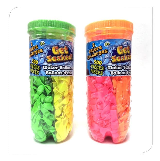 500pc Water Balloons With 2 Fillers | Banzai | Backyard Fun!