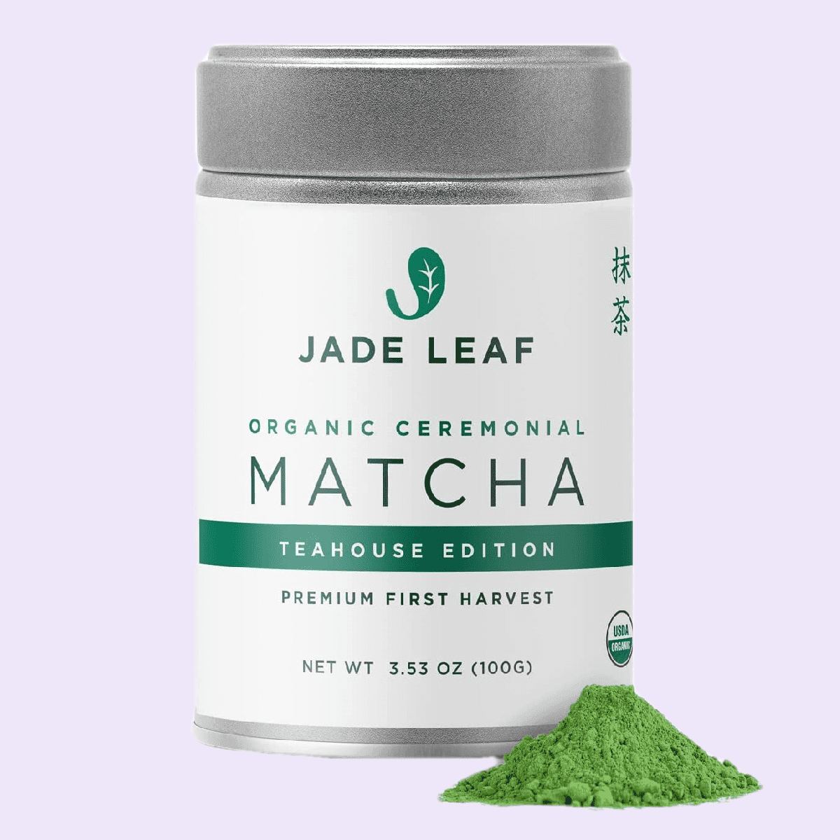 Jade Leaf Organic Ceremonial Grade Matcha Green Tea Powder