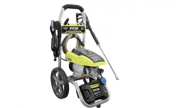 RYOBI RY142300 2300 PSI 1.2 GPM High Performance Electric Pressure ...