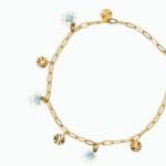 Bracelet Cheville Femme à Fleurs - Bijoux Cailloux
