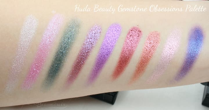 First Impressions: New Huda Beauty Gemstone Obsessions Eyeshadow ...