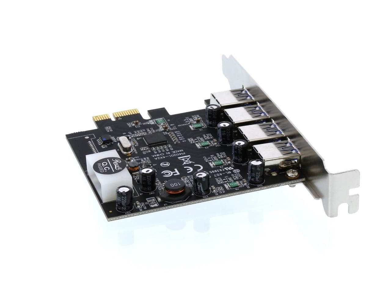 Rosewill RC-508 USB 3.0 PCI-E Express Card with 4 USB 3.0 Ports ...