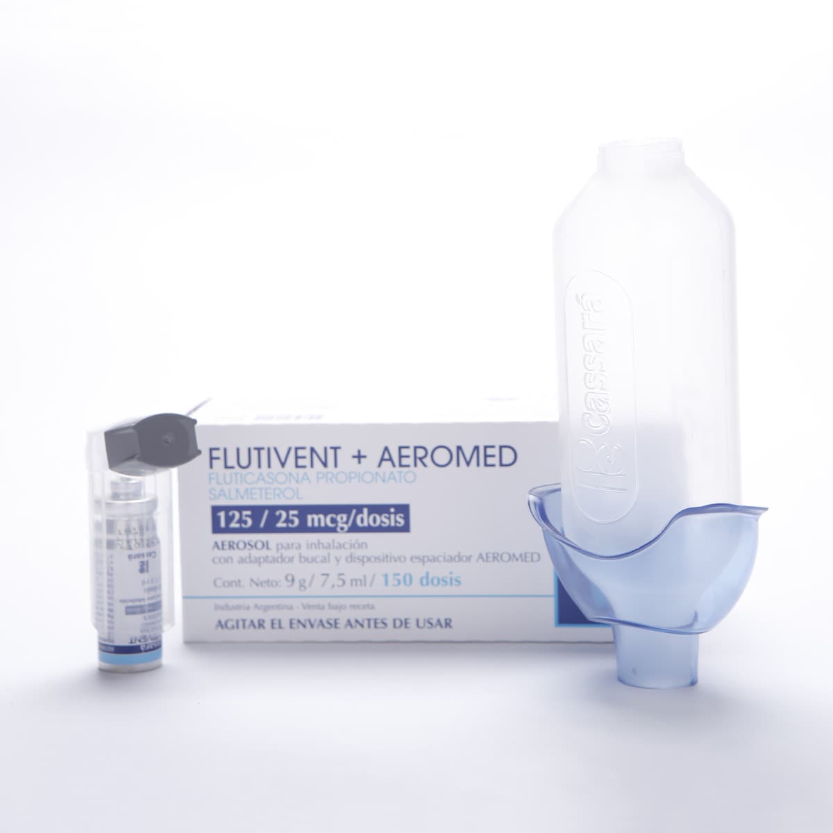 Flutivent + Aeromed 125/25 µg – Laboratorio Pablo Cassará