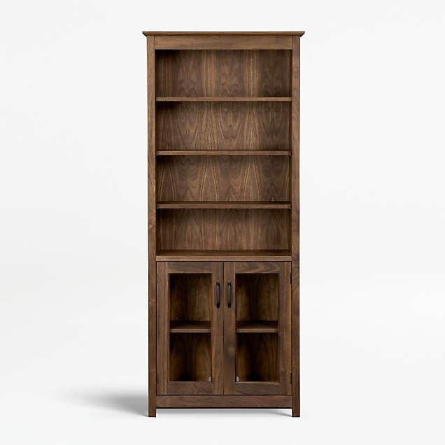 Kendall Walnut Bookcase + Reviews | Crate & Barrel Canada