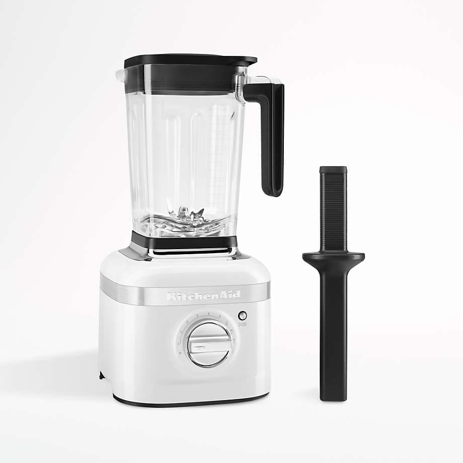 KitchenAid K400 White Blender + Reviews | Crate & Barrel