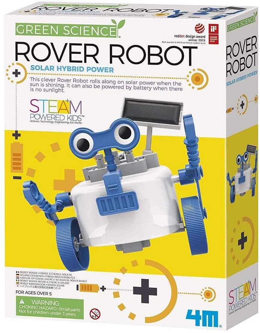 4M Green Science Solar Hybrid Power Rover Robot
