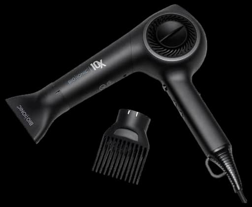 BIO IONIC 10x Ultralight Speed Dryer, Black