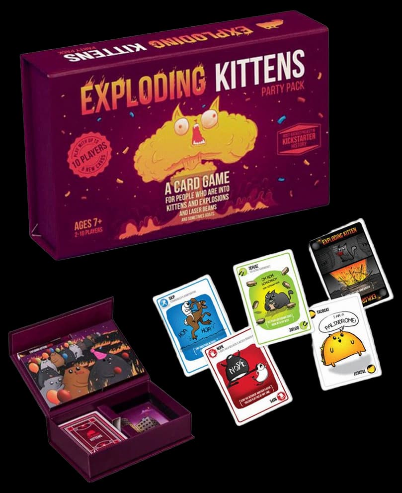 Exploding Kittens: Party Pack | Board Game Bandit Canada