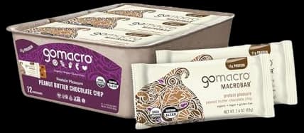 Organic MacroBar; Peanut Butter Chocolate Chip