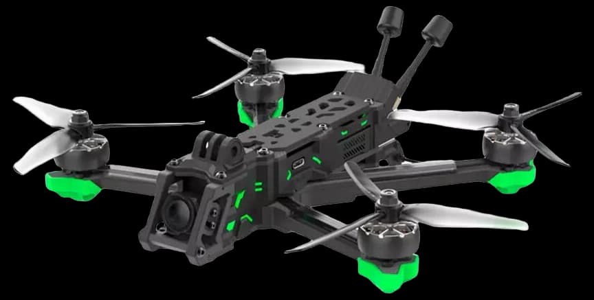 Iflight Nazgul5 HD v2 with Caddx Vista Built in 4s or 6s BNF ...