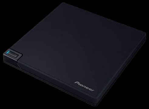 Pioneer 4K-UHD BD/DVD/CD Writer - External Drive, Portable, USB 3.2 ...