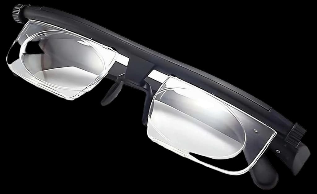 Focus Adjustable Glasses, Focus Dial Vision Glasses, Adjustable Reading ...
