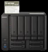 QNAP TS-h973AX-8G-US 9-Bay Desktop NAS, AMD Ryzen V1500B 4C 8T 2.2GHz, 8GB DDR4 SODIMM