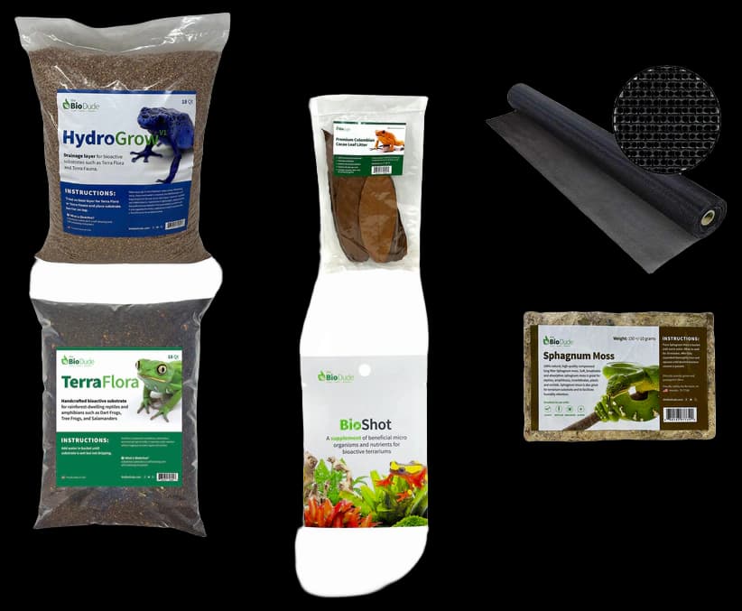 Terra Flora Tropical Reptile Starter Kits | The Bio Dude