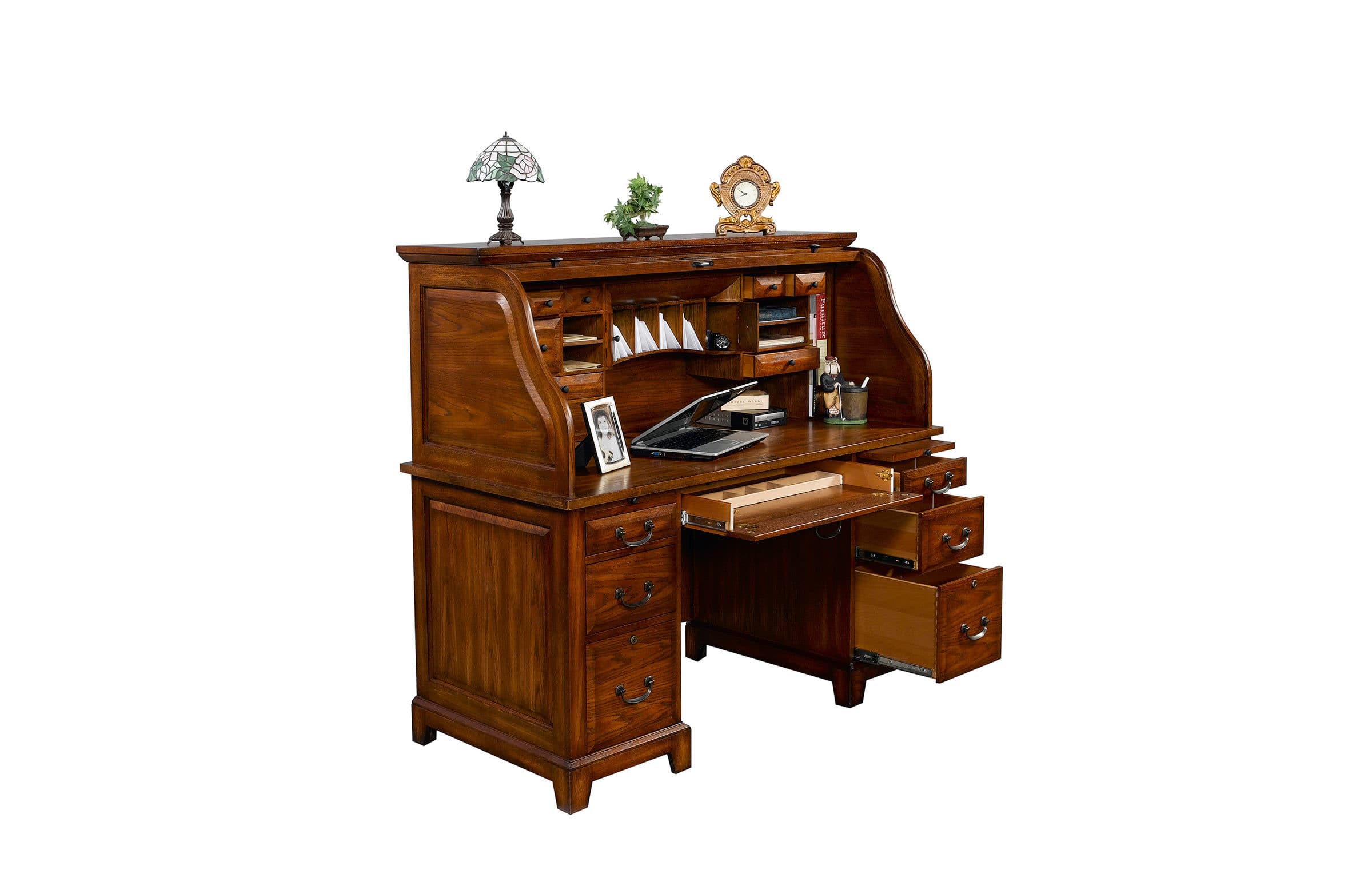 Zahara 57" Roll Top Desk GZ257R by Winners Only at Bruce Furniture ...