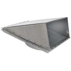 8" Galvanized Fresh Air Intake Hood at Menards®