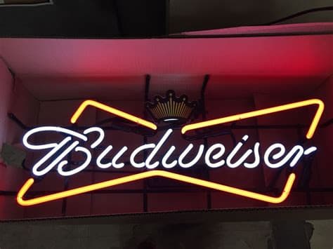 Neon Bow Tie Sign For A Great Budweiser Promotion – Neon Factory