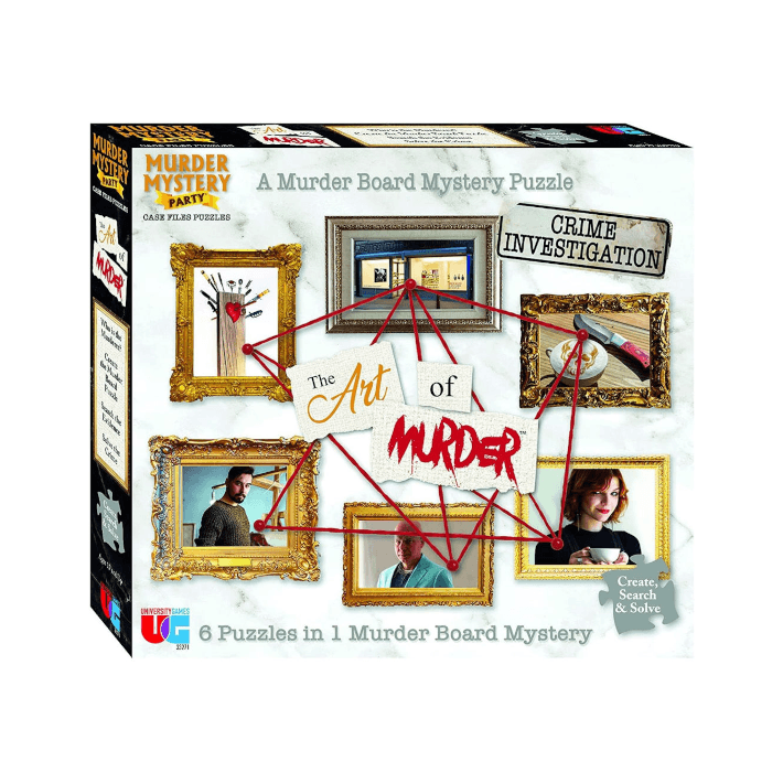 University Games - Murder Mystery Case File Puzzle: The Art of Murder ...