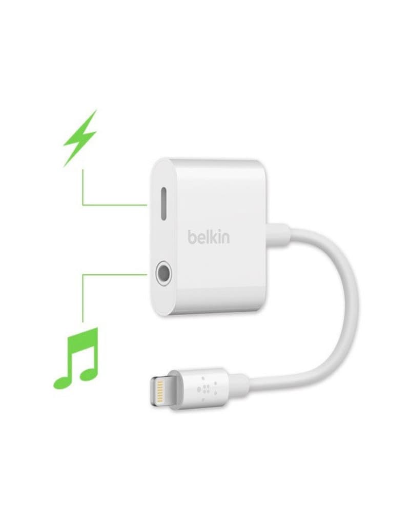 Belkin 3.5mm Audio + Lightning Connector Charge Rockstar™ - Gadget Zone
