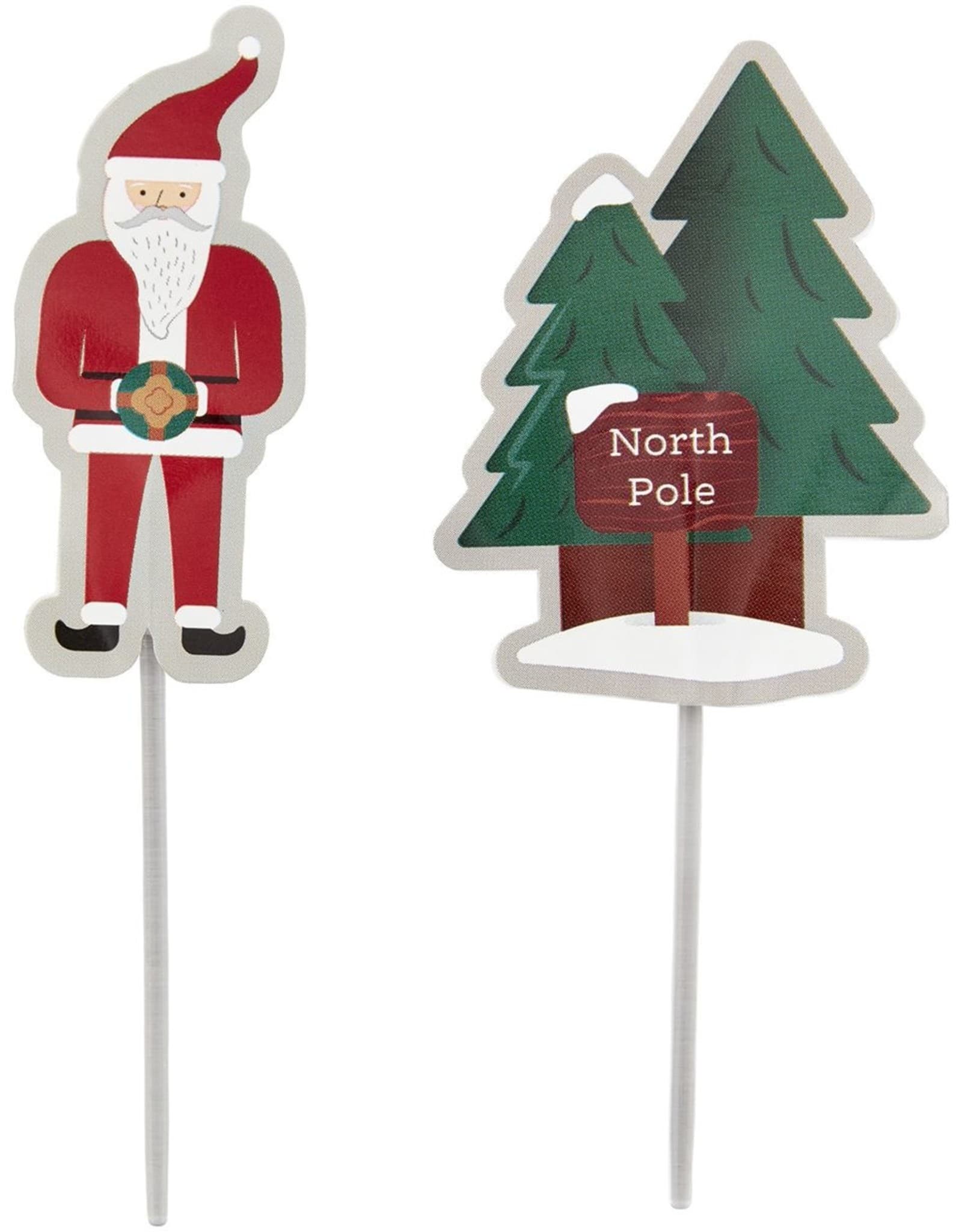 Wilton Treat Picks Santa pk/12 - Fun with Cakes