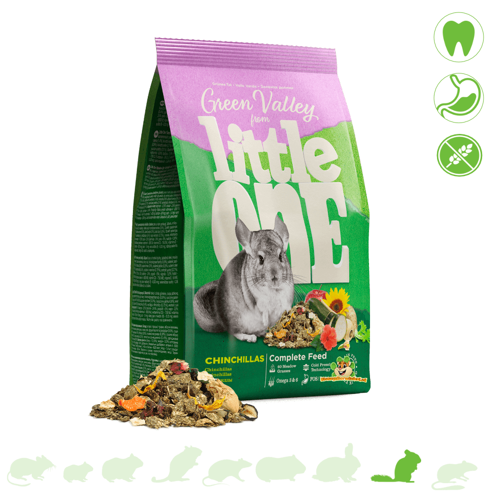 Mealberry Little One Green Valley Chinchilla food Grain-free | DRD ...